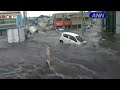 Tsunami Japan Upcoming water in Miyagi Japan 2011