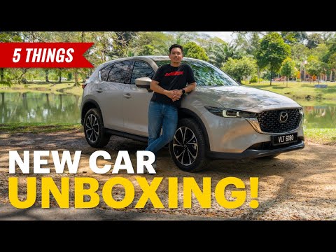 checking out our new 2024 mazda cx 5 facelift for the 1st time from rm147k autobuzz