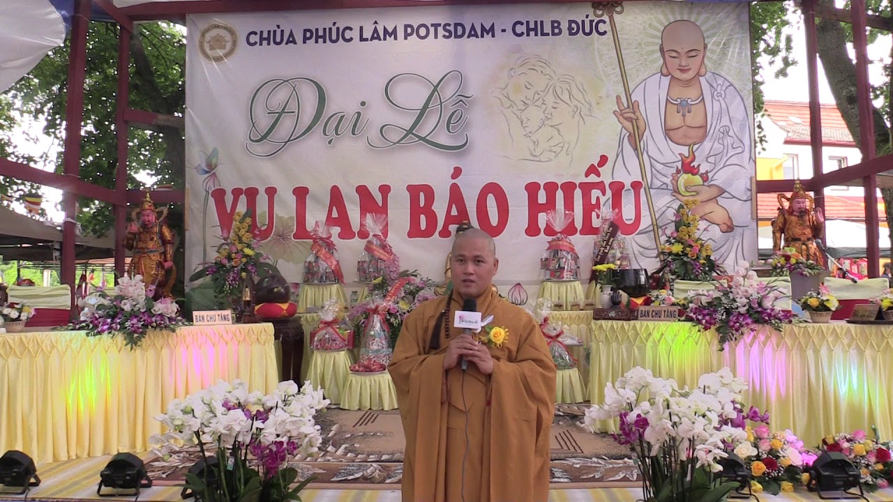 ĐẠI ĐỨC THÍCH THÔNG ĐẠT CẢM XÚC SAU ĐẠI LỄ VU LAN 2019