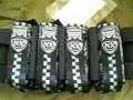 Planet Eclipse White Pin Stripe Gear Bag