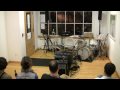 Dartmouth Contemporary Music Lab: Pendulum Music by Steve Reich