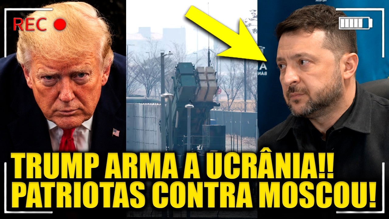 Trump LIBERA APOIO inédito à Ucrânia para DERRUBAR PUTIN!!!