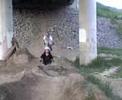 me and ritchie doing a snake run me and ritchie doing a snake run