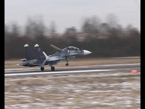 Первый Су-30СМ прибыл в Черняховск