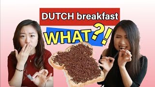 Dutch Food Taste Test PART 2: Sprinkles Breakfast