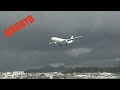 Dragon Air Airbus A330 landing Hong Kong Kai Tak Airport 香港 启德机场