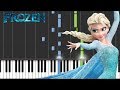 Disney's Frozen - Let It Go - Advanced Piano Tutorial + Sheets Disney's Frozen - Let It Go - Advanced Piano Tutorial + Sheets