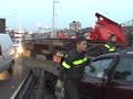 Spaventoso camion cade su autostrada napoli