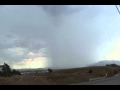 Towering thunderheads produce multiple lightning strikes, intense rain, fires, downed power lines