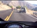 Motorcycle Ride w/ window shattering Motorcycle Ride w/ window shattering