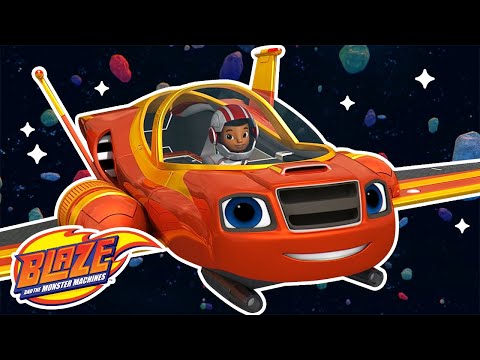 Let's Race in Space with Blaze! | Blaze and the Monster Machines