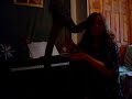 as i save up for some harp lessons, i channel alice coltrane by lifting the b and e levers on my harp, creating an enharmonic scale (a scale with no 