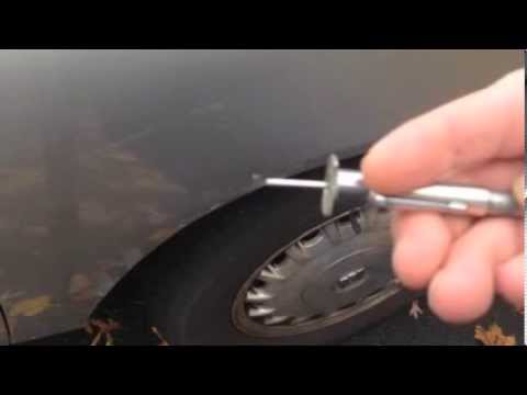 how to gauge tire tread