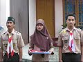 Gerakan Pramuka Cendana -- Chevron Duri on ceremonies. Scouts Gerakan Pramuka Cendana -- Chevron Duri on ceremonies. Scouts