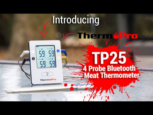 NEW Bluetooth Meat Thermometer (ThermoPro) TP25 - 4 Probes in BBQs & Outdoor Cooking in Markham / York Region