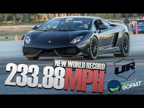 Underground Racing 233.88 mph World Record Half Mile @ WannaGoFast Florida