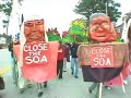Puppetista activists @ SOAW