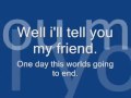 facedown-red jumpsuit appartus with lyrics.