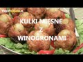 Kulki mięsne z winogronami - Video-Kuchnia.pl
