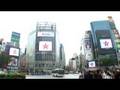 「Docomo　９０４i　Bタイプ」渋谷４面シンクロ放映