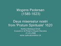 mogens pedersøn: deus misereatur nostri