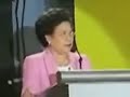 Miriam Santiago as standup comic