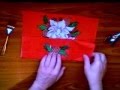 How to fold a paper napkin