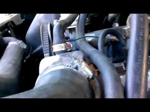 84 Peugeot 505 diesel injection pump install first