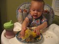 Click here to watch this video Gavin eating corn
