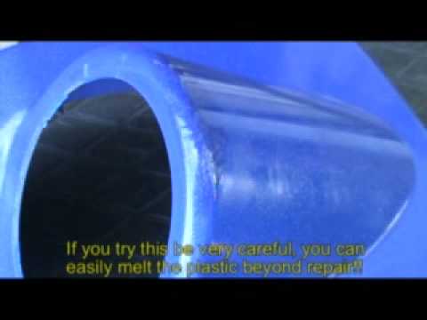 how to repair atv plastics