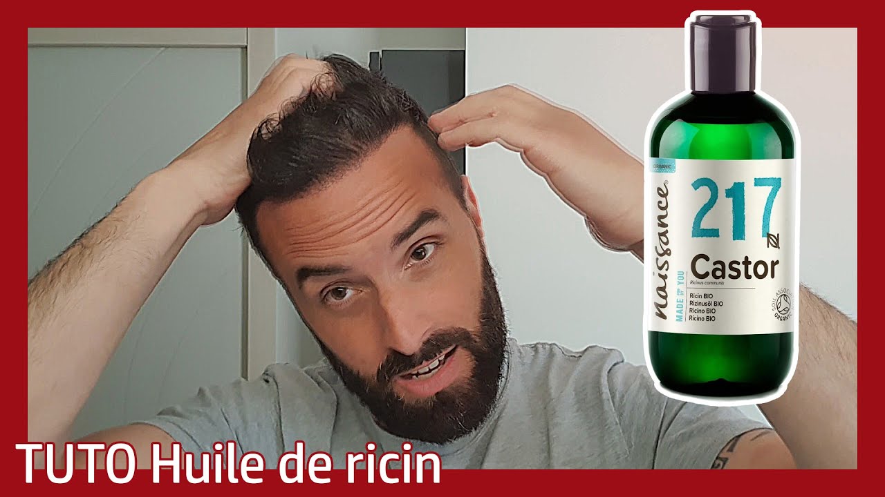 How do I use castor oil to grow beard and hair?