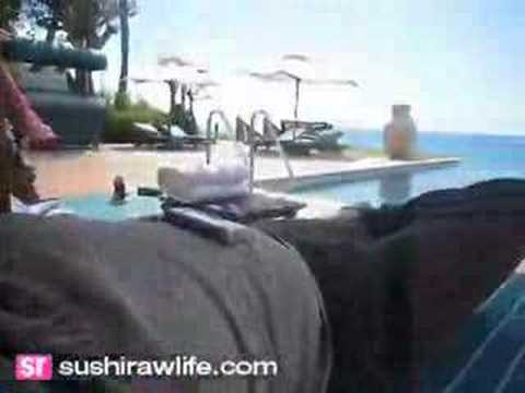 Chillin in the Pemba beach hotel, ...
