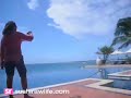 Chillin in the Pemba beach hotel, Mozambique