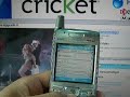 Verizon Treo 700W Flashed to Cricket with Working Web