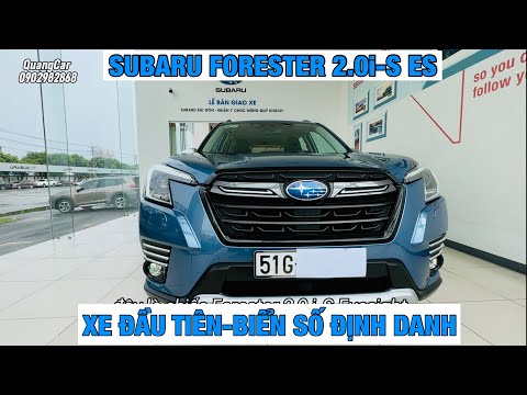 Biển số Định Danh đầu tiên được lắp lên Subaru Forester 2.0i-S ES sau 15/8/2023 | QuangCar