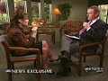Sarah Palin w/ Charles Gibson: Defends Her Godly Views On Iraq