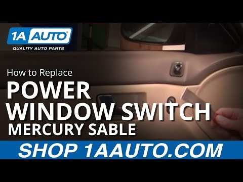 How To Install Replace Broken Power Mirror Switch Mercury Sable 00-05 1AAuto.com