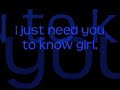 No Promises - Shayne Ward - Lyrics