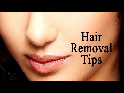 how to remove unwanted hair