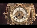 JAPY FRERES GOTHIC CLOCK SET FRENCH 1890