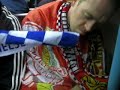 Sleeping Liverpool Fan Gets Woken Up By Chelsea Flag - Part2