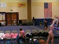 Level seven floor routine Friendship Meet