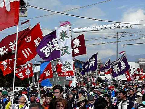 8net.917 御柱は弔いをします 2010 @の上で社 元来〓4 国道は20日(号)に〓を通します