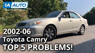 Top 5 Problems Toyota Camry Sedan XV30 5th Generat