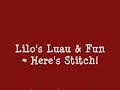lilos luau   fun   heres stitch!