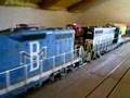 G scale NYC Gp7 Coal Train Started
