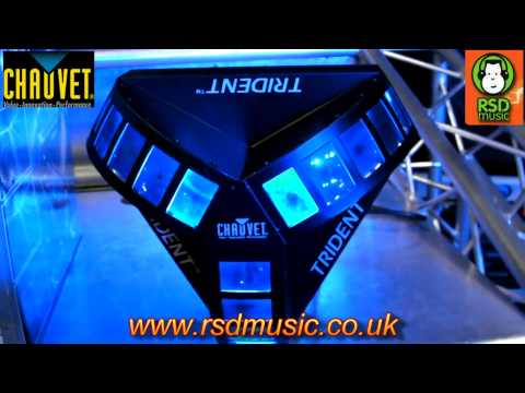 RSD MUSIC PROMO: CHAUVET TRIDENT (dj centre piece)