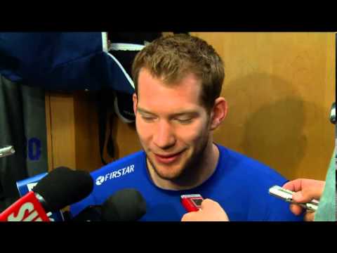 james reimer - Goaltender James Reimer recaps the 2013 season on Leafs locker clean out day. For more, log on to mapleleafs.com.