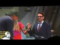 iron man movie panel feat  stan lee at comic con 2007