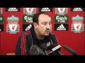 Rafa Benitez on Liverpool's Champions League hopes